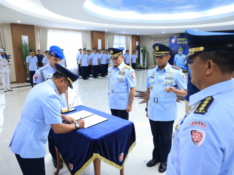 Kolonel Pnb Vincentius Endy Hadi Putra Resmi Jabat Danlanud Sultan Hasanuddin
