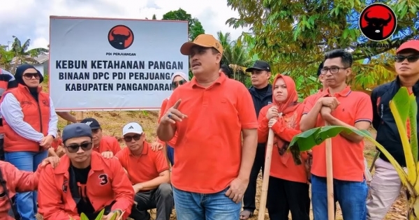 Banteng Pangandaran Sulap Lahan Tidak Produktif Jadi Lumbung Pangan