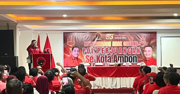 Rebut Kembali Kejayaan PDI Perjuangan di Kota Ambon!