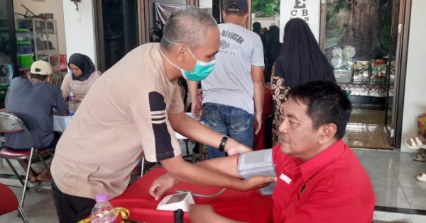 Dekatkan Layanan Kesehatan, DPRD Kota Tegal Hadiri Dapur Marhaen di Tegal Barat
