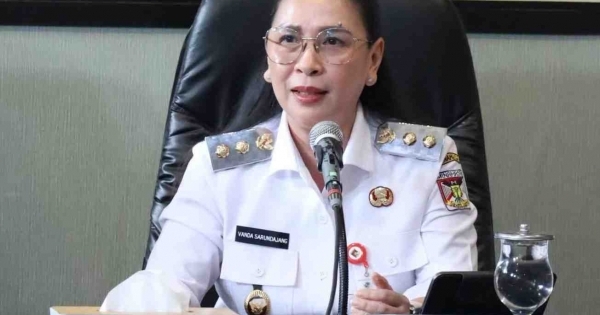 HUT ke-190 GMIM Sion Sentrum Sendangan, Vanda Sarundajang Ajak Jemaat Jaga Stabilitas Ekonomi