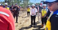 Irine Roba Tinjau Langsung Pembangunan Kompleks Sekolah Rakyat di Desa Rioribati, Kab. Halmahera Barat