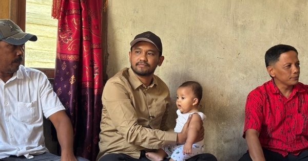 Jamaluddin Idham Siap Bantu Fasilitasi Pengobatan Bayi Penderita Bocor Jantung Asal Nagan Raya