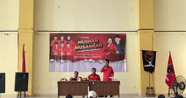 PAC PDI Perjuangan Ciracas Sukses Gelar Musran Musanran