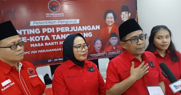 ​Perkuat Akar Rumput, DPC PDI Perjuangan Kota Tangerang Lantik Serentak 936 Pengurus Ranting