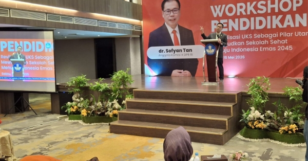 Sofyan Tan Tegaskan Revitalisasi UKS Bukan Sekadar Tempat Istirahat Murid Pingsan