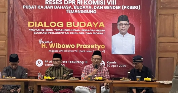 Wibowo Prasetyo Tegaskan Wayang Kedu Bukan Sekadar Tontonan, Tapi Tuntunan Moral dan Ekologi