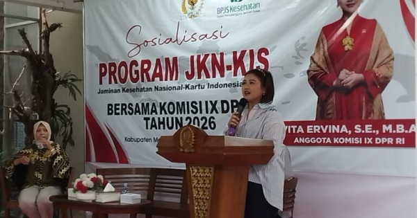 Wujudkan Jaminan Kesehatan Prima, Vita Ervina Ajak Warga Ngluwar Pastikan Kepesertaan JKN-KIS Aktif