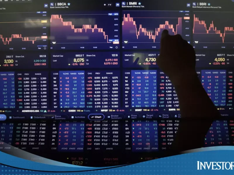 Saham BBCA Terjun 6,33%