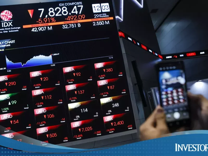Asing Obral Deretan Saham Ini