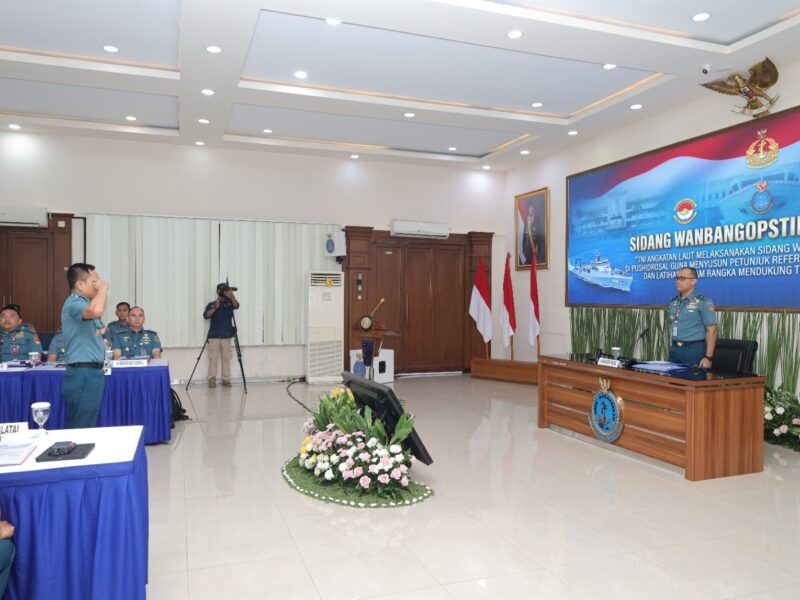 Sidang Wanbangopstik LXXXI Tahun 2026 Digelar di Pushidrosal
