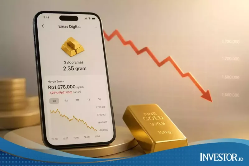 Harga Emas Digital Hari Ini, Selasa 30 Juni 2026 