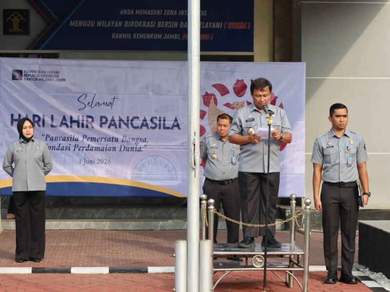 Hari Lahir Pancasila 2026, Kemenkum dan KemenHAM Jambi Teguhkan Komitmen Perkuat Persatuan Bangsa – Detiktoday.com