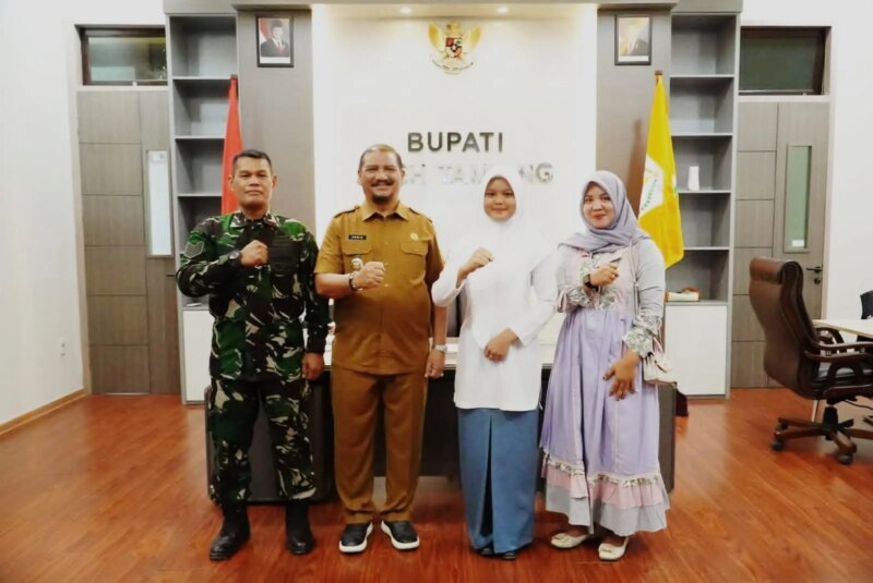 Bupati Aceh Tamiang Apresiasi Zilqueensa, Calon Paskibraka Nasional 2026 Asal Aceh Tamiang – Detiktoday.com
