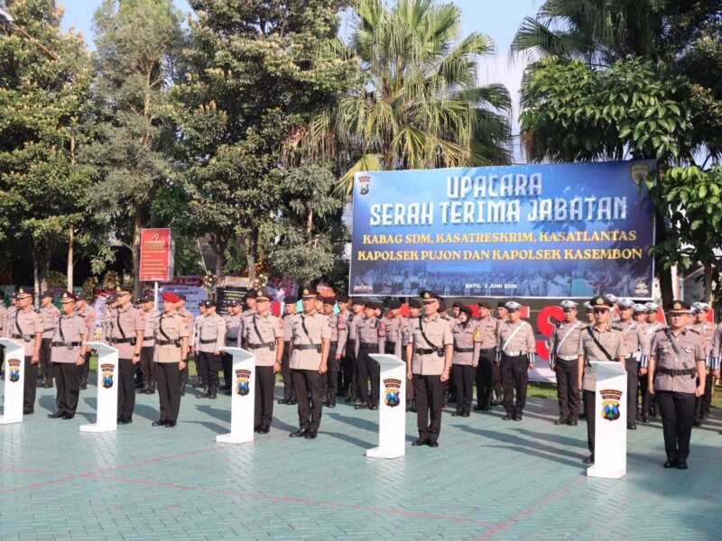 Tiga Pejabat Utama Polres Batu Resmi Berganti, Begini Amanat Kapolres – Detiktoday.com