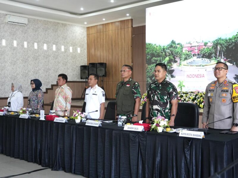 Atasi Sampah dan Limbah, Dandim 0624/Kab. Bandung Gelar Rakor Penanganan Banjir DAS Citarum