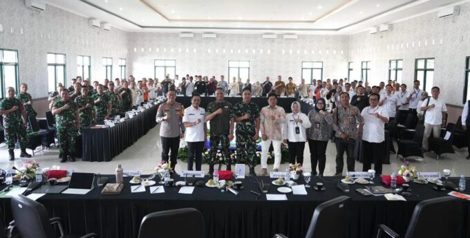 Atasi Sampah dan Limbah, Dandim 0624/Kab. Bandung Gelar Rakor Penanganan Banjir DAS Citarum