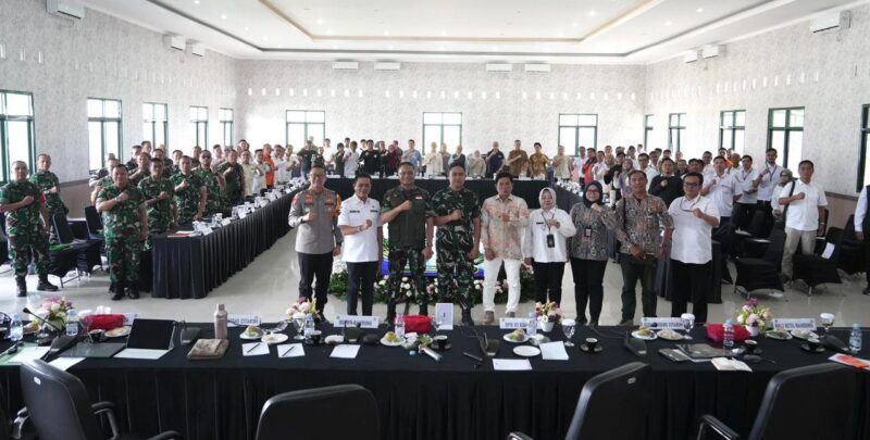 Atasi Sampah dan Limbah, Dandim 0624/Kab. Bandung Gelar Rakor Penanganan Banjir DAS Citarum