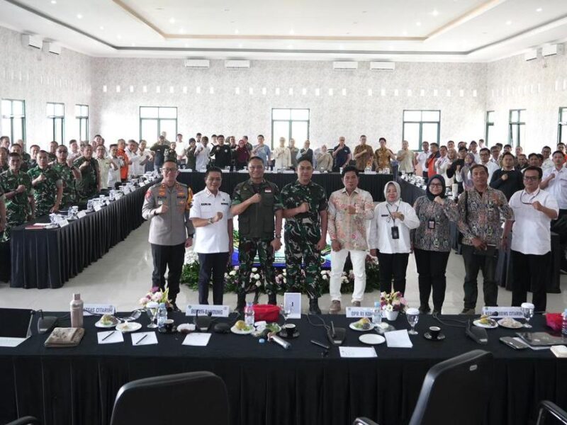 Atasi Sampah dan Limbah, Dandim 0624/Kab. Bandung Gelar Rakor Penanganan Banjir DAS Citarum