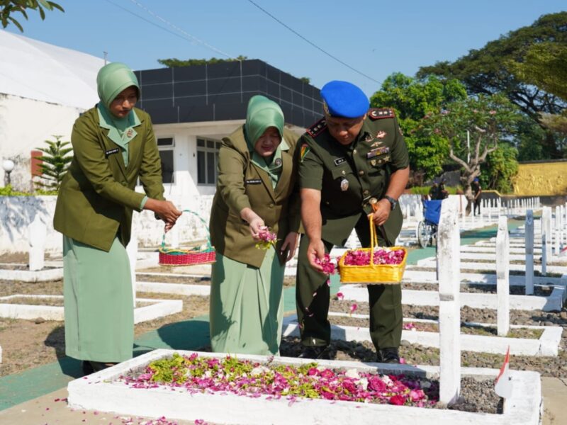 Hormati Jasa Pahlawan, Denpom V/1 Madiun Tanamkan Nilai Patriotisme kepada Prajurit