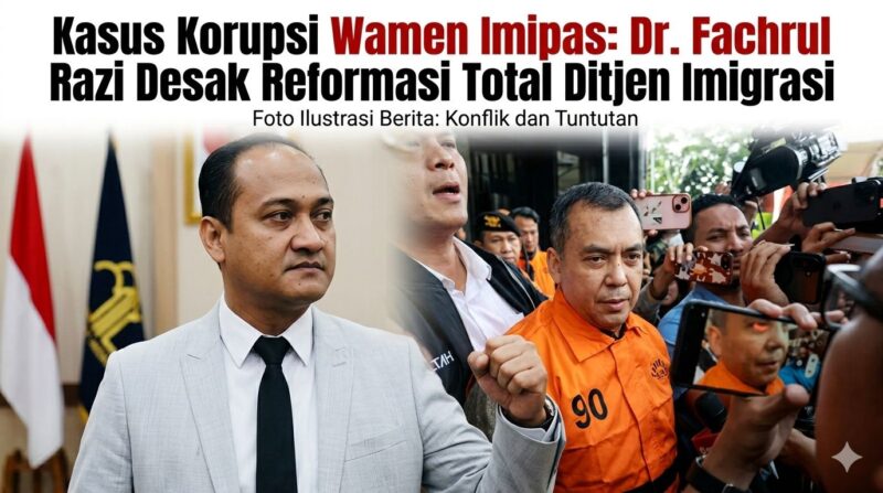 Kasus Korupsi Wamen Imipas: Dr. Fachrul Razi Desak Reformasi Total Ditjen Imigrasi