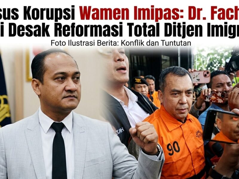 Kasus Korupsi Wamen Imipas: Dr. Fachrul Razi Desak Reformasi Total Ditjen Imigrasi