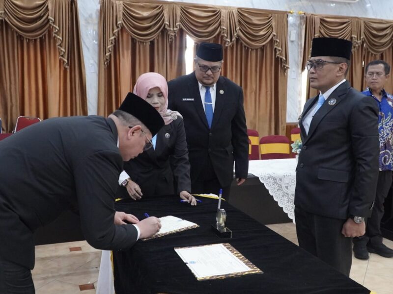 BNNP Jawa Tengah Lantik Kepala BNN Kabupaten Magelang, Toton Rasyid Tekankan Soliditas, Integritas dan Sinergitas