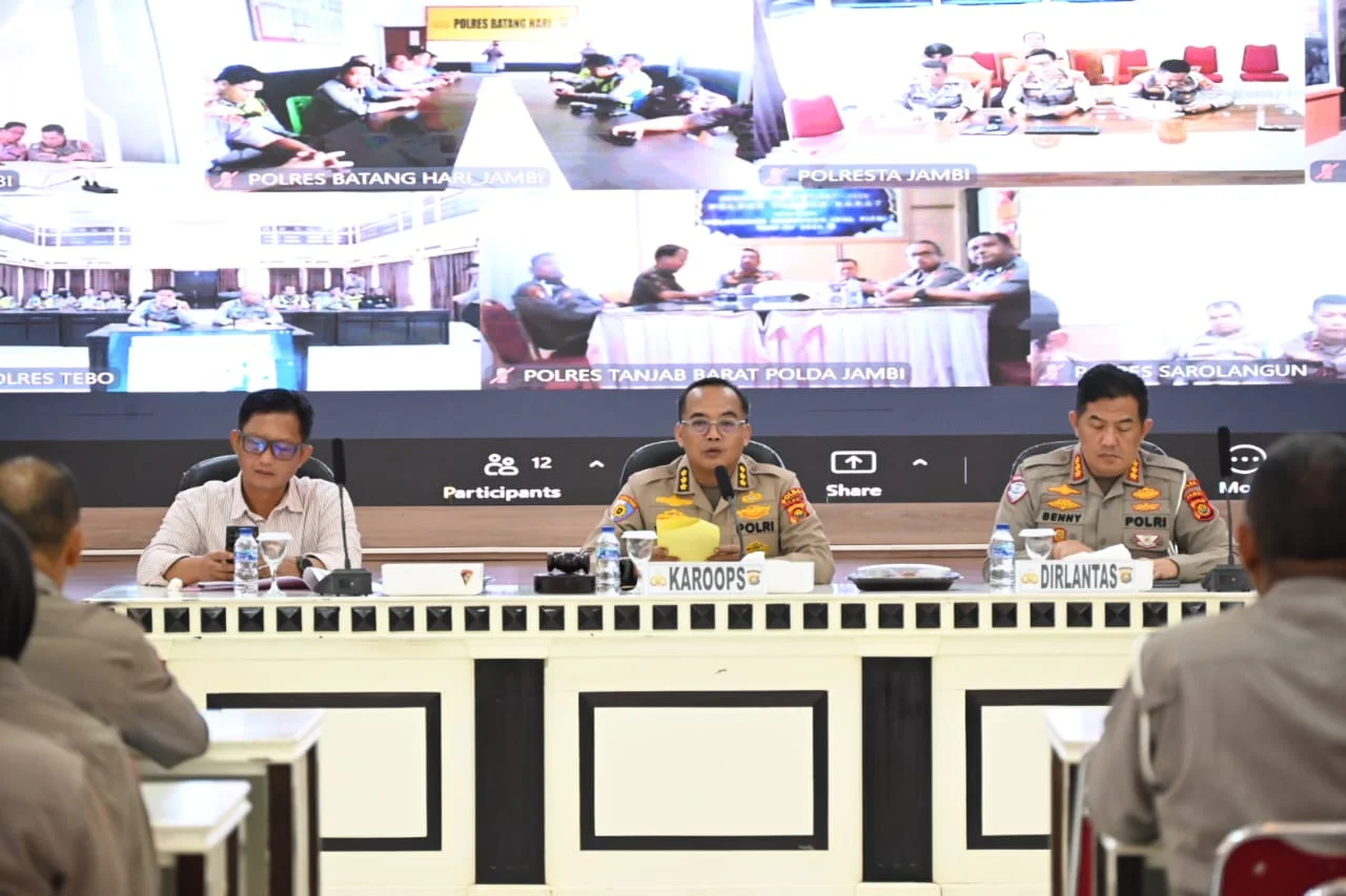 Polda Jambi Matangkan Operasi Patuh Siginjai 2026, Fokus ETLE dan Pelat Nomor Bodong – Detiktoday.com