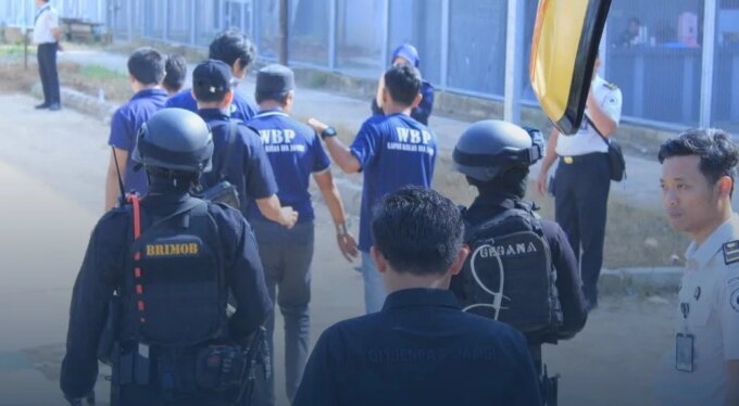 Lapas Kelas IIA Jambi Pindah ke Muaro Jambi, 1.555 Narapidana Dipindahkan Tanpa Kendala – Detiktoday.com