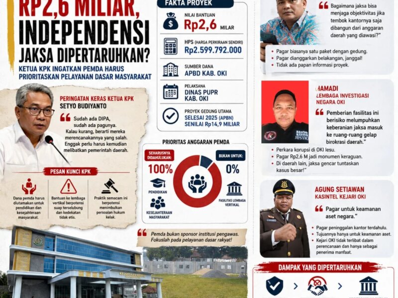 Ketua KPK Ingatkan Pemda Harus Prioritaskan Pelayanan Dasar Masyarakat – Detiktoday.com