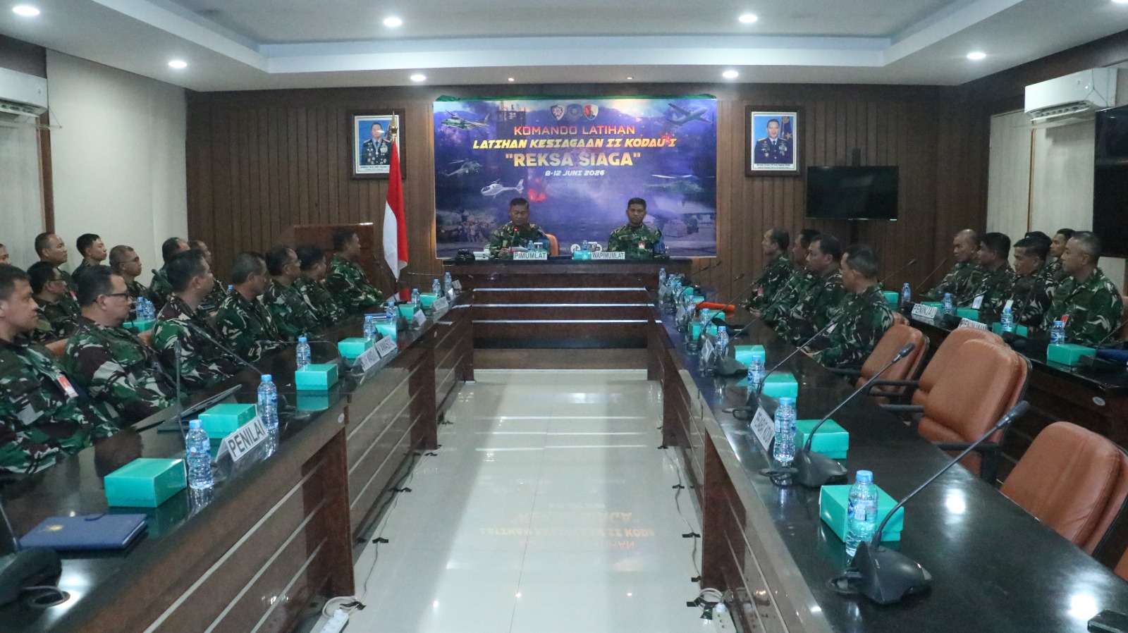 Pangkoopsudnas Buka Latihan Kesiagaan II Kodau I, Kodau I Dituntut Memiliki Kesiapan Operasional Tinggi