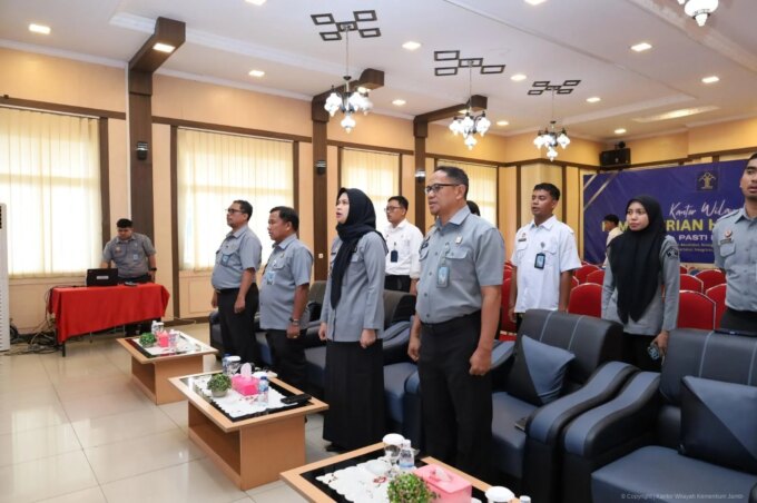 Kanwil Kemenkum Jambi Perkuat Komitmen Pelayanan Publik, Tegaskan Layanan Adil, Transparan, dan Akuntabel – Detiktoday.com