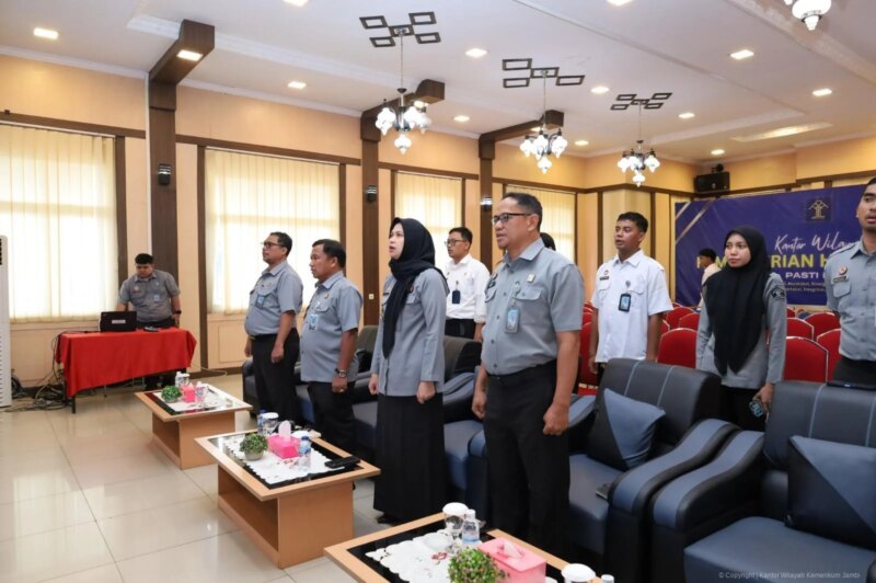 Kanwil Kemenkum Jambi Perkuat Komitmen Pelayanan Publik, Tegaskan Layanan Adil, Transparan, dan Akuntabel – Detiktoday.com