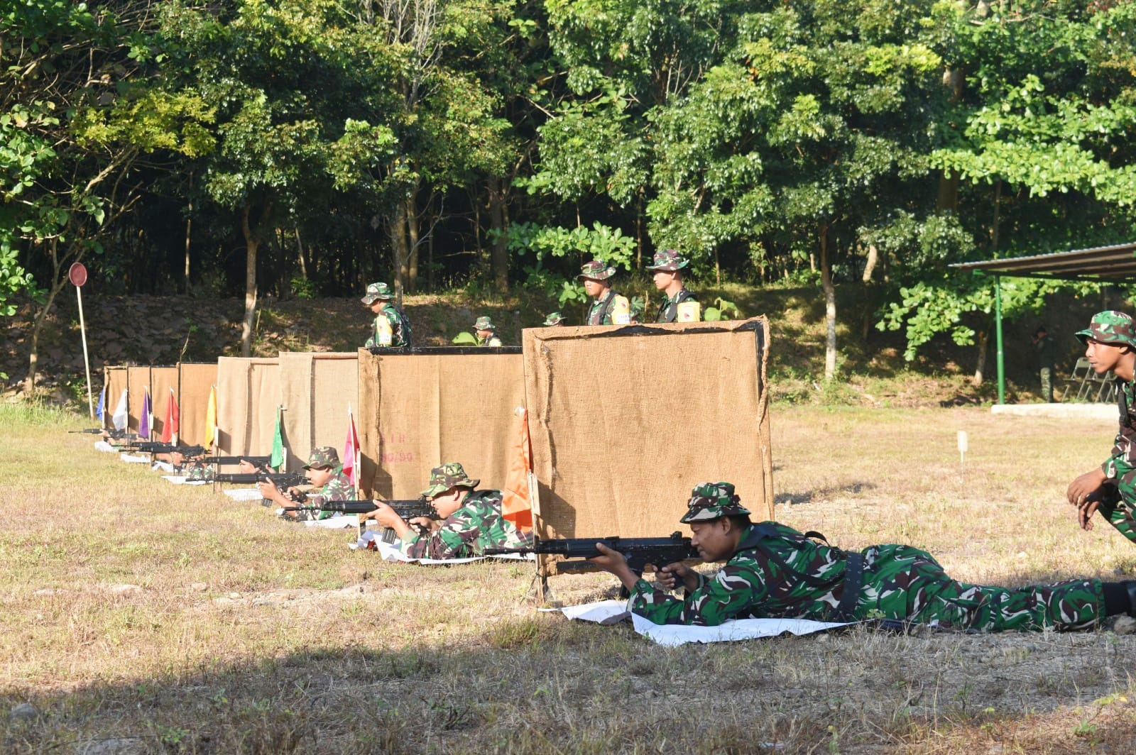 Peningkatan Hasil Jadi, Indikator Keberhasilan Latihan Menembak Korem 081/DSJ