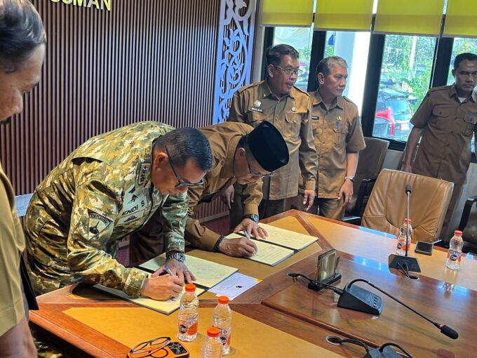 KORPS MARINIR TERIMA HIBAH 55 HEKTARE LAHAN DI SUMBAWA, PERKUAT PENGAMANAN ALKI II DAN WILAYAH BERBATASAN DENGAN AUSTRALIA
