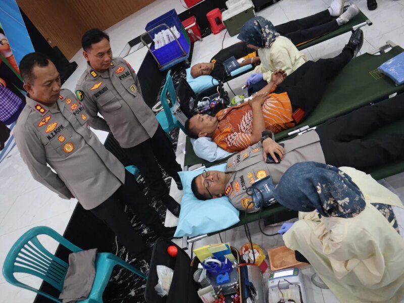 Jelang HUT Bhayangkara ke-80, Polresta Sidoarjo Diwarnai Aksi Donor Darah – Detiktoday.com