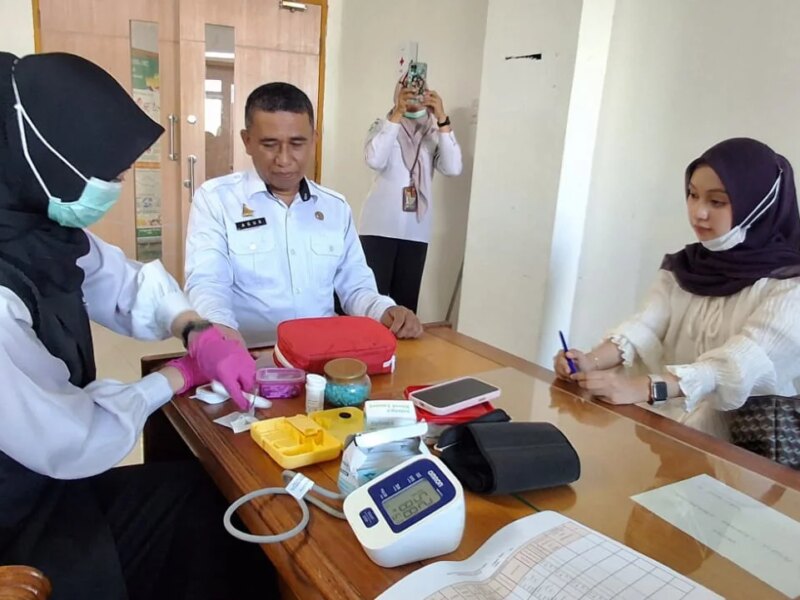 Dinas Pangan Sulbar Ikuti Cek Kesehatan Gratis ASN, Dorong Deteksi Dini dan Produktivitas Kerja – Detiktoday.com