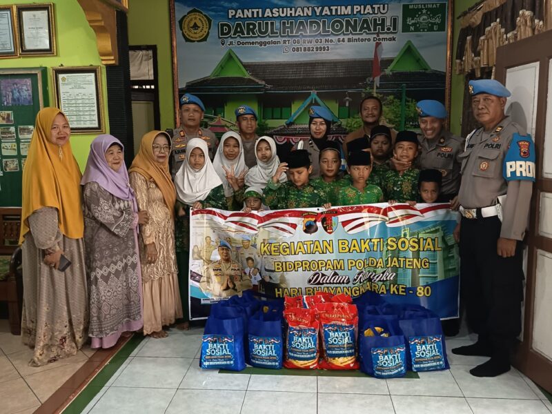 Mitigasi Pelanggaran Sejak Dini, Bidpropam Polda Jateng Gelar Gaktiplin di Demak