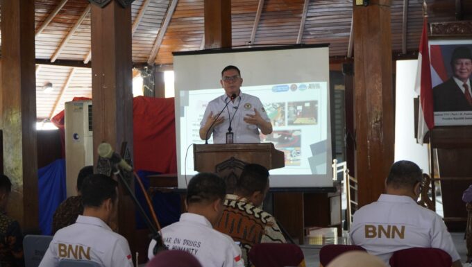 GASPOL ANANDA BERSINAR, BNNP Jateng Desak Daerah Percepat Perda Narkoba dan Alokasikan Anggaran P4GN