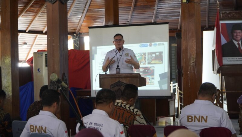 GASPOL ANANDA BERSINAR, BNNP Jateng Desak Daerah Percepat Perda Narkoba dan Alokasikan Anggaran P4GN