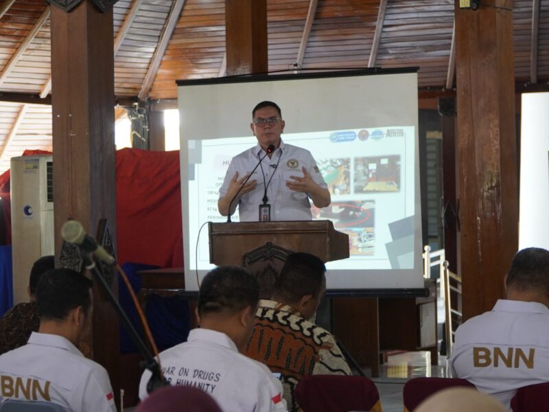 GASPOL ANANDA BERSINAR, BNNP Jateng Desak Daerah Percepat Perda Narkoba dan Alokasikan Anggaran P4GN