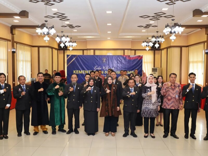 Kemenkum Jambi Lantik Pejabat dan PNS Baru, Jonson Siagian Tegaskan Integritas dan Profesionalisme ASN – Detiktoday.com