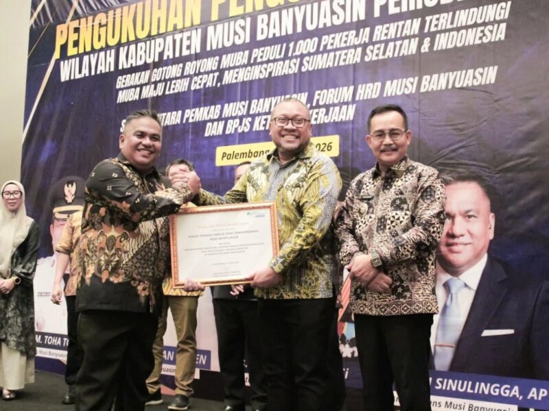 Kanwil BPJS-TK Sumbagsel Nobatkan Disnakertrans Muba Pelopor program Jaminan Sosial Ketenagakerjaan – Detiktoday.com