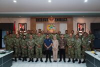 Korem 081/DSJ Terima Kunjungan Kerja Komisi I DPR RI