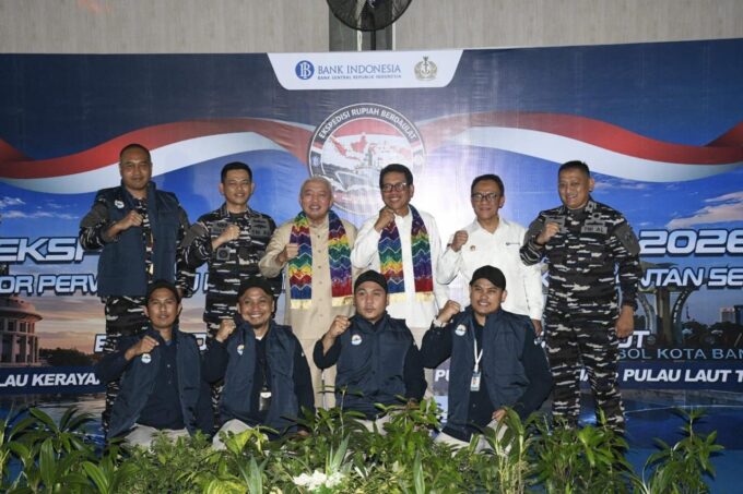 TNI AL dan BI Lepas Ekspedisi Rupiah Berdaulat 2026, Pastikan Uang Layak Edar di Wilayah 3T di Kalimantan Selatan