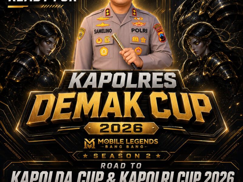 Kapolres Demak Cup 2026 Season 2, Jadi Ajang Pembinaan Atlet E-Sport Muda