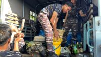 TNI AL GAGALKAN PENYELUNDUPAN SIANIDA DAN BARANG ILEGAL LINTAS NEGARA DI SULAWESI UTARA
