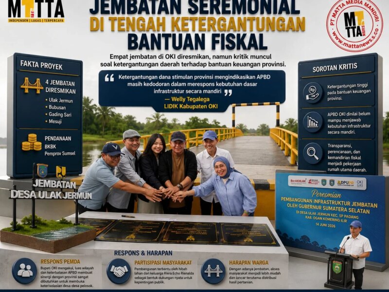 Jembatan Seremonial di Tengah Ketergantungan Bantuan Fiskal – Detiktoday.com