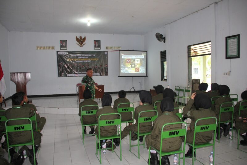 Kodim 0806/Trenggalek Tempa Jiwa Kepemimpinan Siswa Sekolah Rakyat Melalui LDK