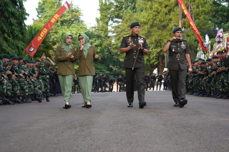 Pangdam IV/Diponegoro Pimpin Sertijab Danyonif 400/Banteng Raiders: Semangat Juang dan Kehormatan Prajurit Raider